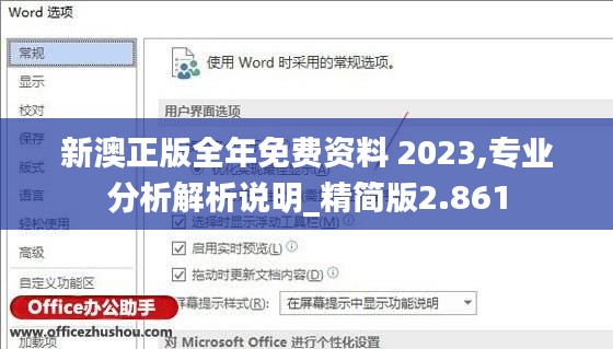 新澳正版全年免费资料 2023,专业分析解析说明_精简版2.861