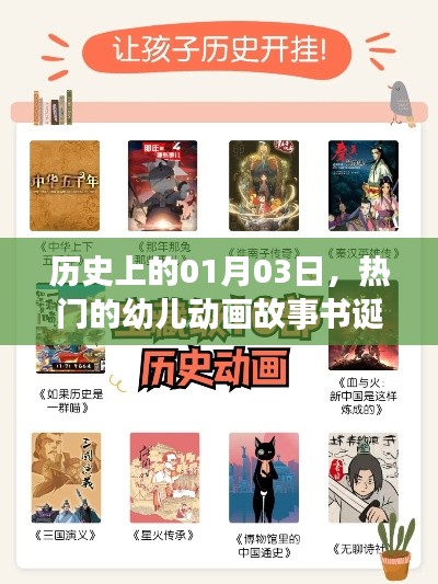 优质幼儿动画故事书诞生与成长历程，历史上的1月3日回顾
