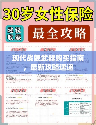 现代战舰武器购买指南，最新攻略速递